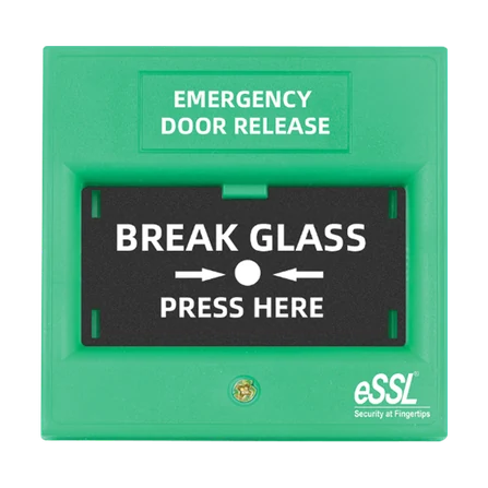 eSSL Emergency Door Release Green