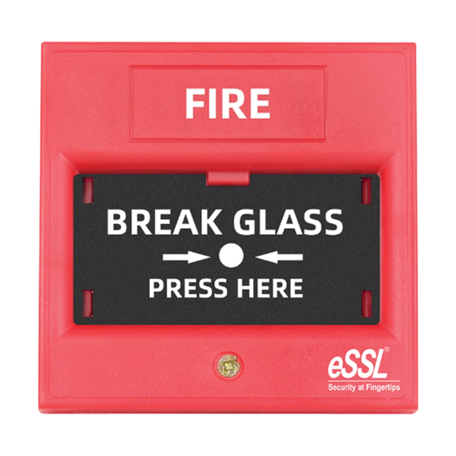 eSSL Emergency Door Fire Switch Red