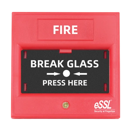eSSL Emergency Door Fire Switch Red