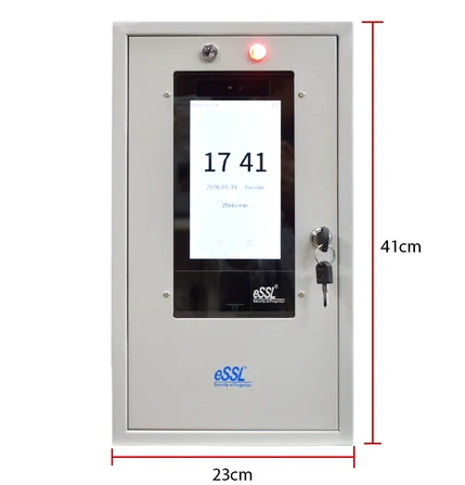 eSSL Aiface Earth Metal Enclosure LCF - White